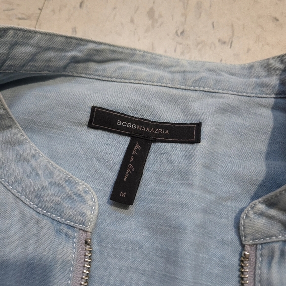 BCBGMaxAzria Light Blue Jacket - Picture 6 of 9